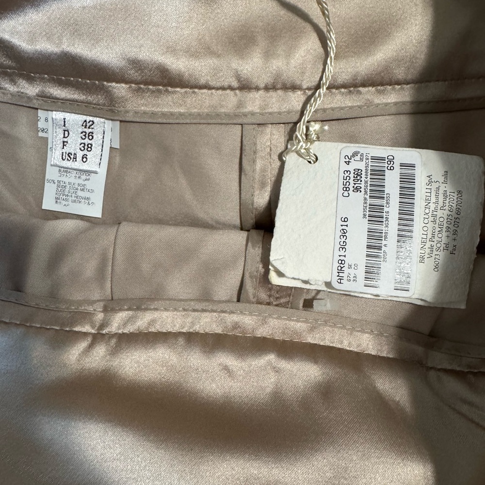 Brunello Cucinelli Silk Cotton Maxi Skirt - Picture 3 of 5